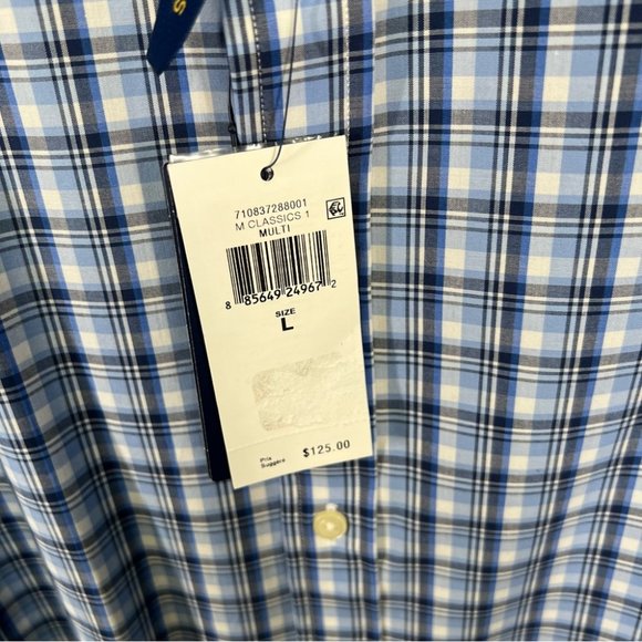 NWT Polo Ralph Lauren Classic-Fit Plaid Poplin Shirt - Size L - Picture 14 of 15